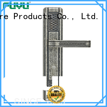 FUYU material zinc alloy door lock wholesale with latch for shop