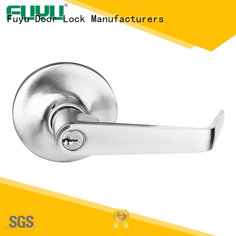 FUYU high security zinc alloy door lock for wooden door meet your demands for shop