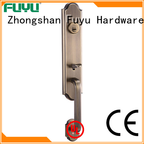 kits zinc alloy villa door lock handleset for shop FUYU