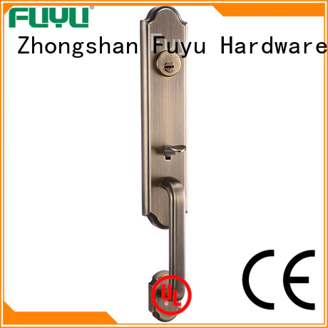kits zinc alloy villa door lock handleset for shop FUYU