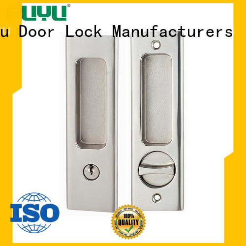 high security double sliding door lock for sale for entry door