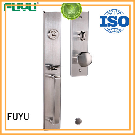 FUYU quality stainless steel door locks with international standard for wooden door