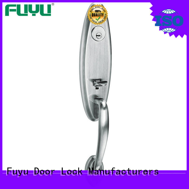 FUYU durable door lock design with latch for shop