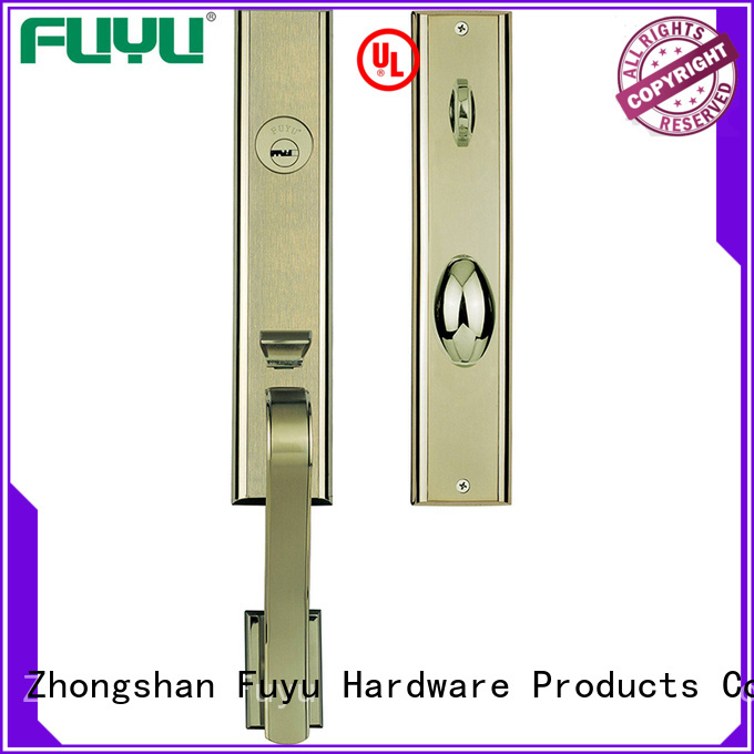 cylinder zinc alloy door lock for timber door door for mall FUYU