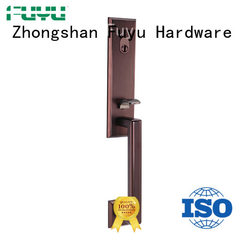FUYU long custom zinc alloy door lock on sale for entry door