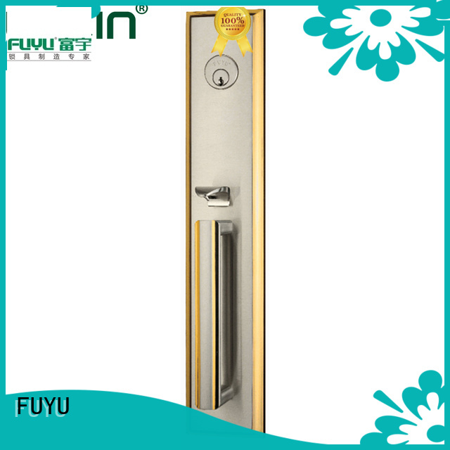 FUYU mortise door lock with international standard for wooden door