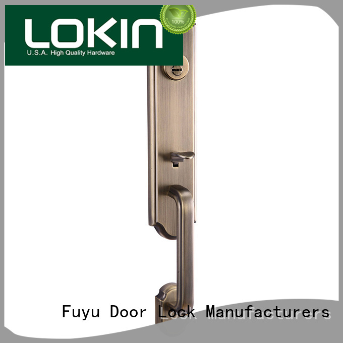 FUYU high security entry door locks supplier for wooden door