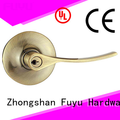 FUYU big zinc alloy door lock for wooden door on sale for shop
