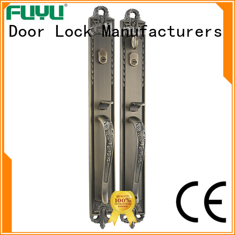FUYU high security zinc alloy door lock for wooden door on sale for shop