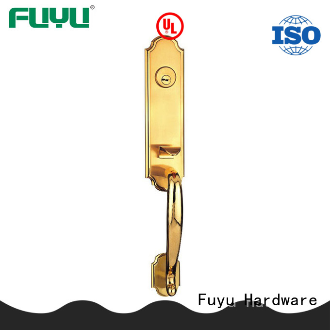 FUYU locks zinc alloy door lock for wood door with latch for indoor