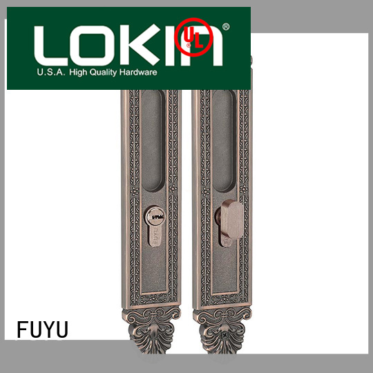 FUYU heavy duty door lock for sliding door for sale for shop