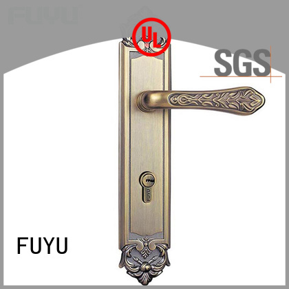 FUYU panel lever handle door lock extremely security for residential