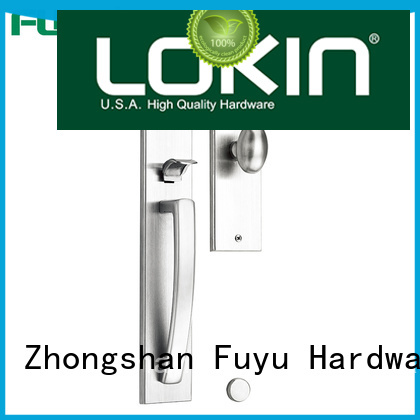 FUYU security stainless steel door locks with international standard for mall