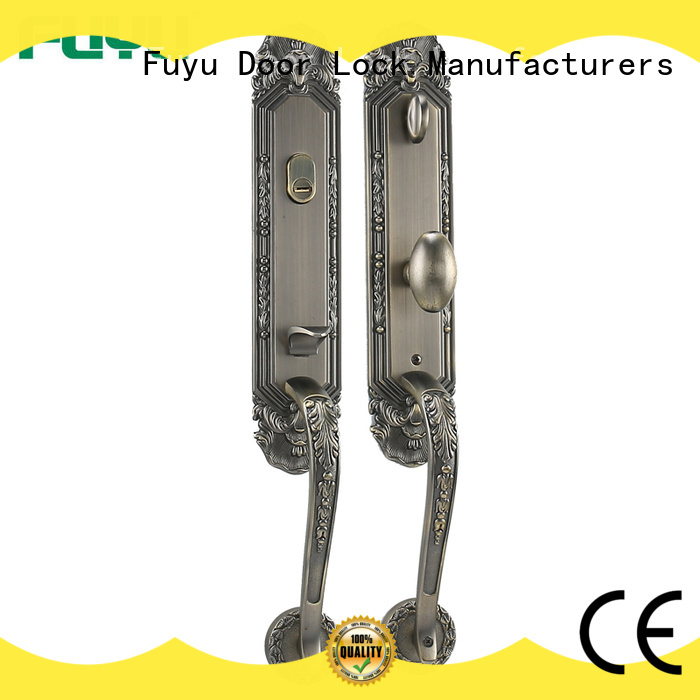 FUYU oem handle door lock manufacturer for wooden door