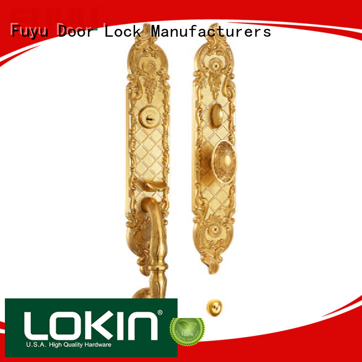 FUYU custom grip handle door lock manufacturer for mall