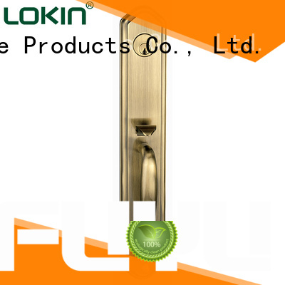 FUYU doors zinc alloy door lock with latch for mall