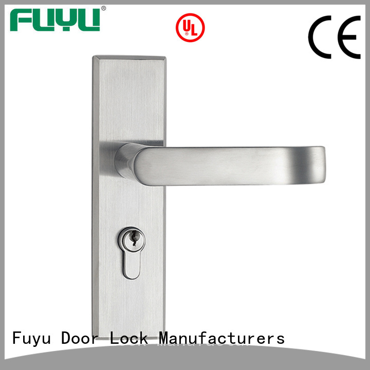 FUYU mortise handle lock extremely security for mall