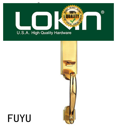 FUYU usa zinc alloy door lock for timber door with latch for indoor