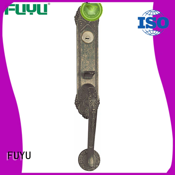FUYU quality zinc alloy lock with latch for shop