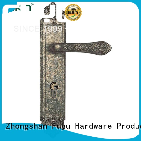 high security zinc alloy door lock for timber door key on sale for mall