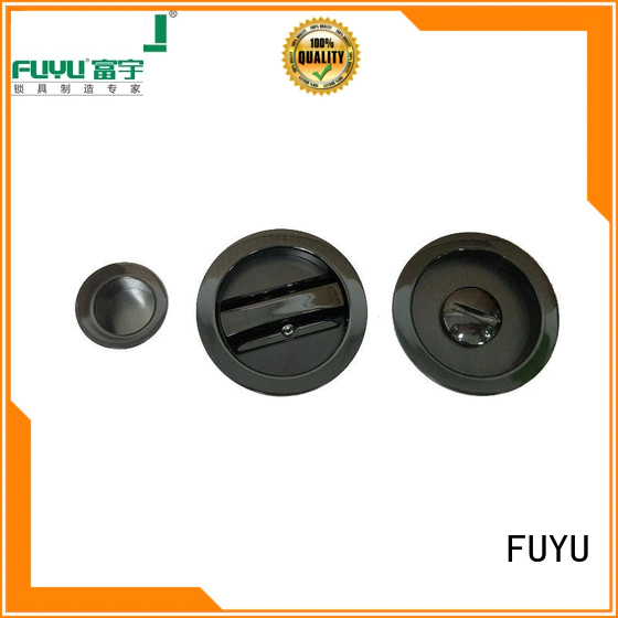 FUYU exterior sliding door handle with lock for sale for mall