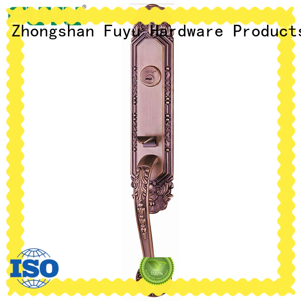 Chinese Security Double Exterior Handle Doors Locks For Villa Residence