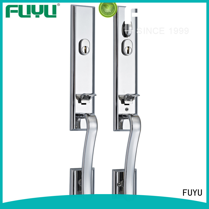 FUYU electric stainless steel door locks with international standard for mall